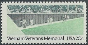 Scott: 2109 United States - Vietnam Veterans Memorial - MNH