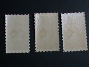 ​CAMBODIA STAMP-1957--SC#59-61 1ST ANNIVERSARY: ADMISSION TO U.N. MNH SET VF