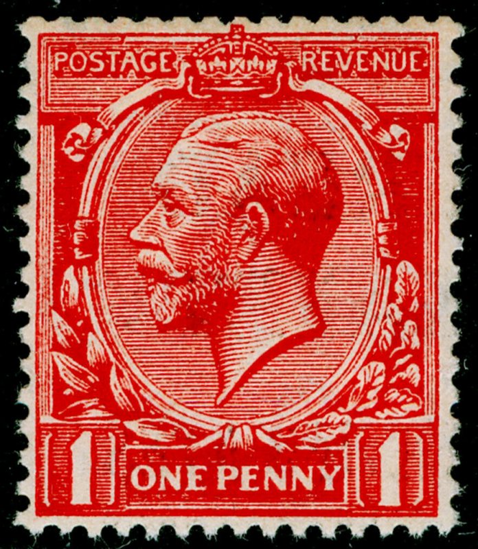 SG419 SPEC N34(4), 1d deep scarlet-vermilion, NH MINT. Cat £80.