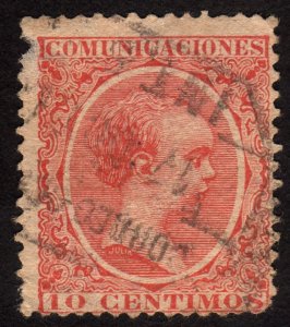 1899 Spain 10c, Used, Sc 260