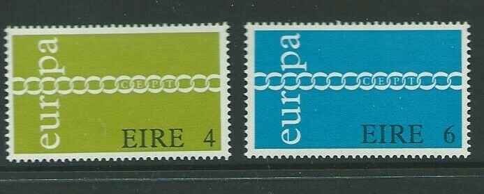 IRELAND SG302/3 1971 EUROPA MNH