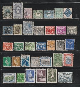 Worldwide Lot AM - No Damaged Stamps. All The Stamps All In The Scan