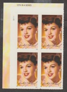 U.S. Scott #4077 Judy Garland - Legends of Hollywood Stamp - Mint NH Plate Block