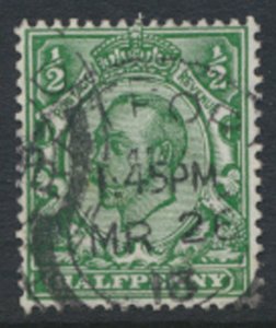 GB SG 353 SC# 157 see detail Used Deep Green Downey Head see scan