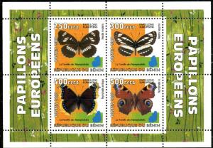 BENIN SHEET BUTTERFLIES INSECTS