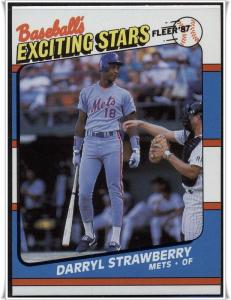 1987 Fleer: Baseball's Exciting Stars #41	Darryl Strawberry 