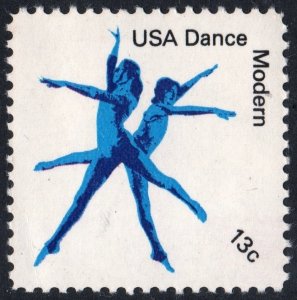 SC#1752 13¢ American Dance: Modern Single (1978) MNH