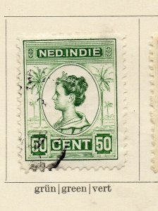 Dutch Indies 1912-14 Early Issue Fine Used 50c. NW-171609