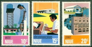 NIUE 189-91 MH BIN $1.00