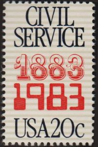 # 2053 MINT NEVER HINGED ( MNH ) CIVIL SERVICE