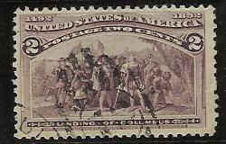 US Scott #231  2c Columbian