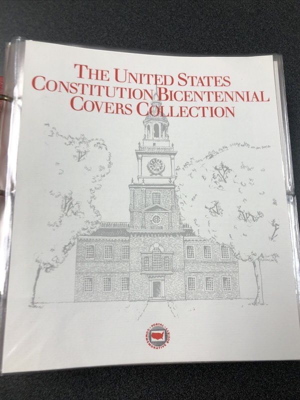 The United States Constitution Bicentennial Covers Collection ; 90 Covers