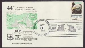 75th Anniversary US Forest Service 1980 Cover BIN