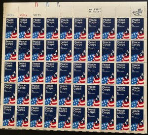 Scott 1447 Peace Corps Sheet of 50 US 8¢ Stamps MNH 1972