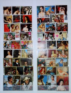 Paraguay Stamps Mint MNH** Paintings LR112P12-