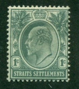 Straits Settlements 1904 #109 MH SCV(2024)=$5.25