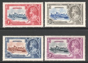 Antigua Scott 77/80 - SG91/94, 1935 Silver Jubilee Set MH*