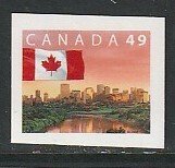 2003 Canada - Sc 2011 - MNH VF - 1 single - Flag over Edmonton, AB