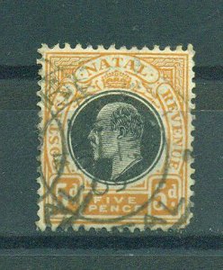 Natal sc# 105 used cat value $5.00