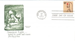 #1610 Rush Lamp Artmaster FDC