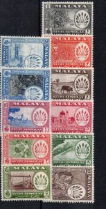 Malaysia-Negri Sembilan Sc 64-74 MNH Full Set of 1957 - HJ06