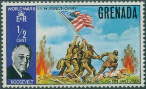 Grenada 1970 SG398 ½c Roosevelt WWII MNH