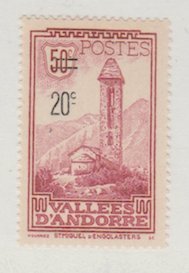 Andorra - French Scott #64 Stamp  - Mint Single