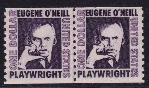 US #1305C, mint og NH, line pair