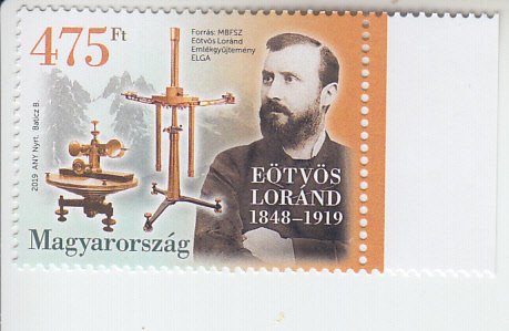 2019 Hungary Roland Eotvos Physicist   (Scott 4508) MNH