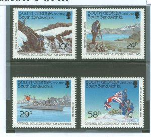 South Georgia #139-142 Mint (NH)