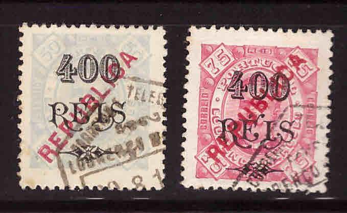 Lourenco Marques  Scott 156-157 Used stamp set