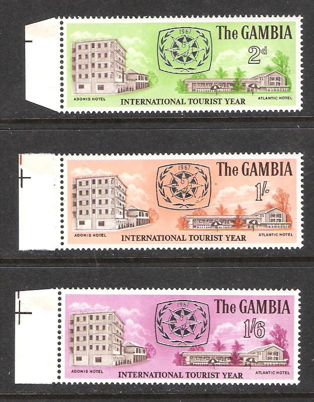 Gambia 232-4 MNH Complete Set