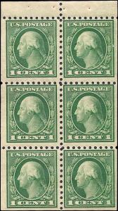 424d Mint,OG,NH... Booklet Pane... SCV $8.75