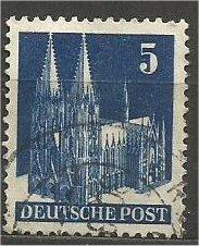 GERMANY, 1948, used 5pf, Munich Scott 636a