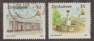 Zimbabwe Scott #733-734 Stamps - Used Set