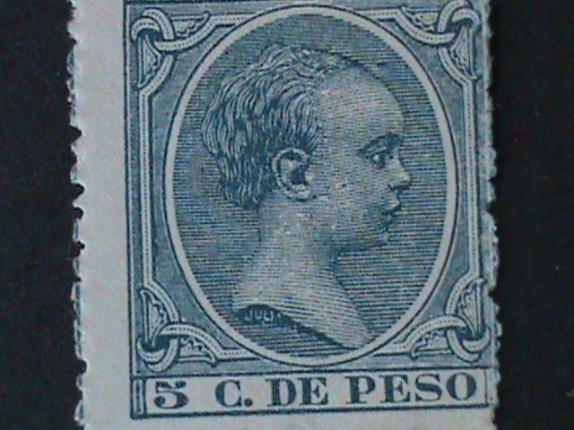 ​CUBA-SC#144 ERROR? KING ALFONSO-MISS PLACE PERF-:MNH VF-LAST ONE 134 YEARS