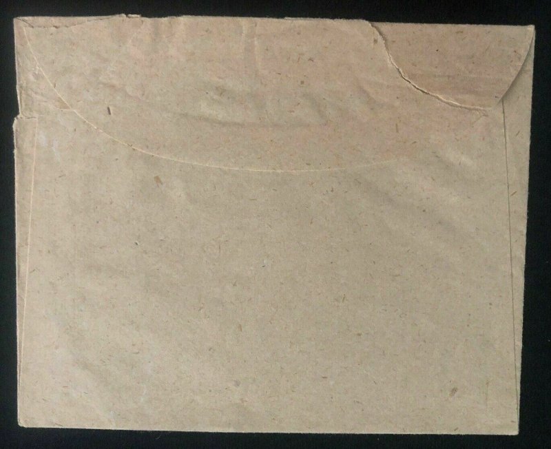 1943 Iraq PAI Force British Field Post Office  Airgraph Cover To England