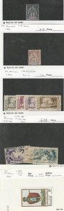 French Polynesia, Postage Stamp, #1, 3, 80-1, 84-5 Mint Hinged, 146, 177 Used