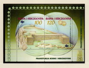 Bosnia ( Bosniak) Sc 264 1997 Walls of Daorson stamp sheet mint NH