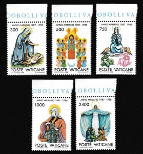 Vatican Marian Year 5v SG#901/05 SC#808-12