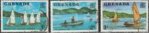 Grenada, #584-586  Used   From 1975
