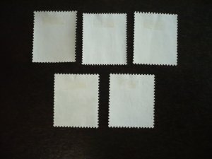 Stamps - Wilayah Perserkutuan - Scott# 1,4-7 - Used Part Set of 5 Stamps