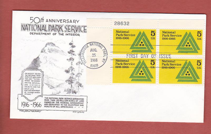 #1314 National Park Service- PBK4 Aristocrat Cachet BD!