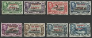 FALKLAND ISLANDS 4LI-4L8 ** MINT NH (C 71)