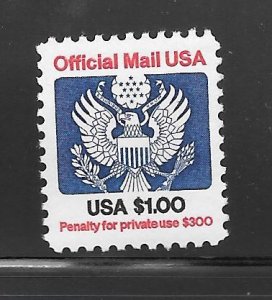 #O132 MNH Official Single