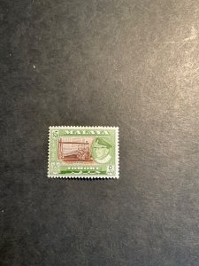 Stamps Malaya-Johore Scott #168 hinged