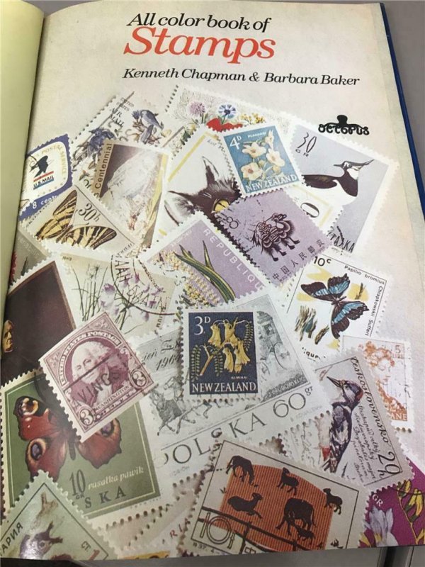 Stamps Literature All Color Book of Stamps Kenneth Chapman and Barbara  Baker