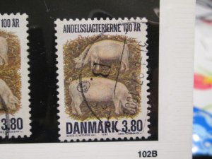 Denmark #841 used   2018 SCV= $1.40