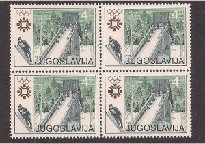 YUGOSLAVIA SC# 1645 B/4  FVF/MNH  1983