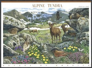 SCOTT  4198  ALPINE TUNDRA  41¢  SHEET OF 10  MNH